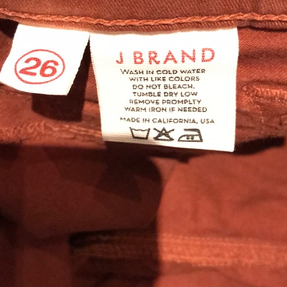J Brand Skinny 811 in Terra-cotta - Picture 5 of 5